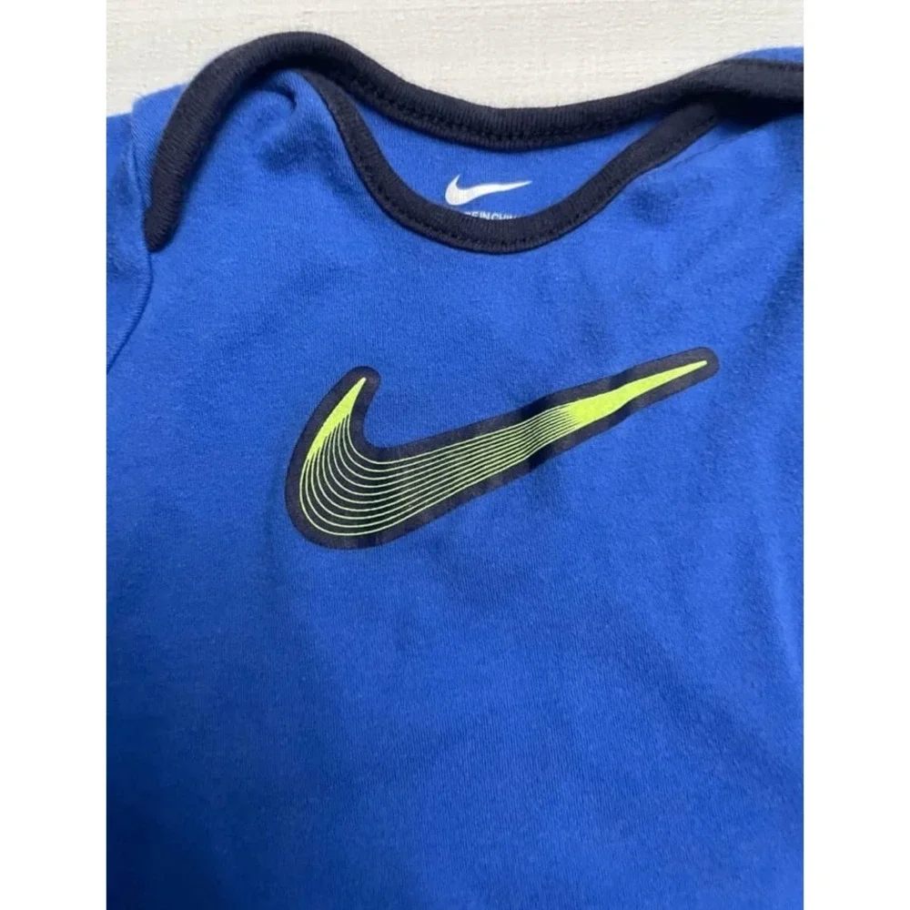 Nike baby‎ boys blue bodysuit 0-3 months